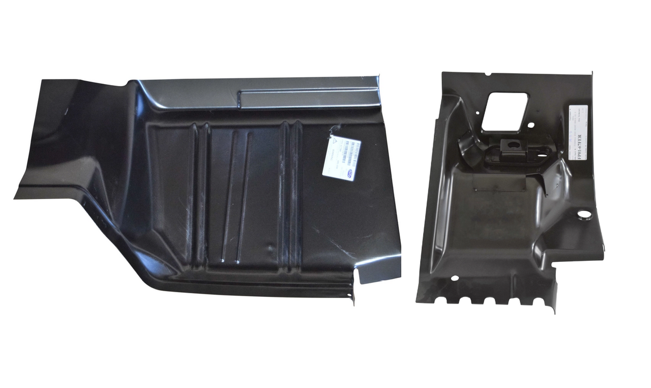 Rh 1967-1969 Camaro & Firebird Front Floor Toeboard With Body Mount