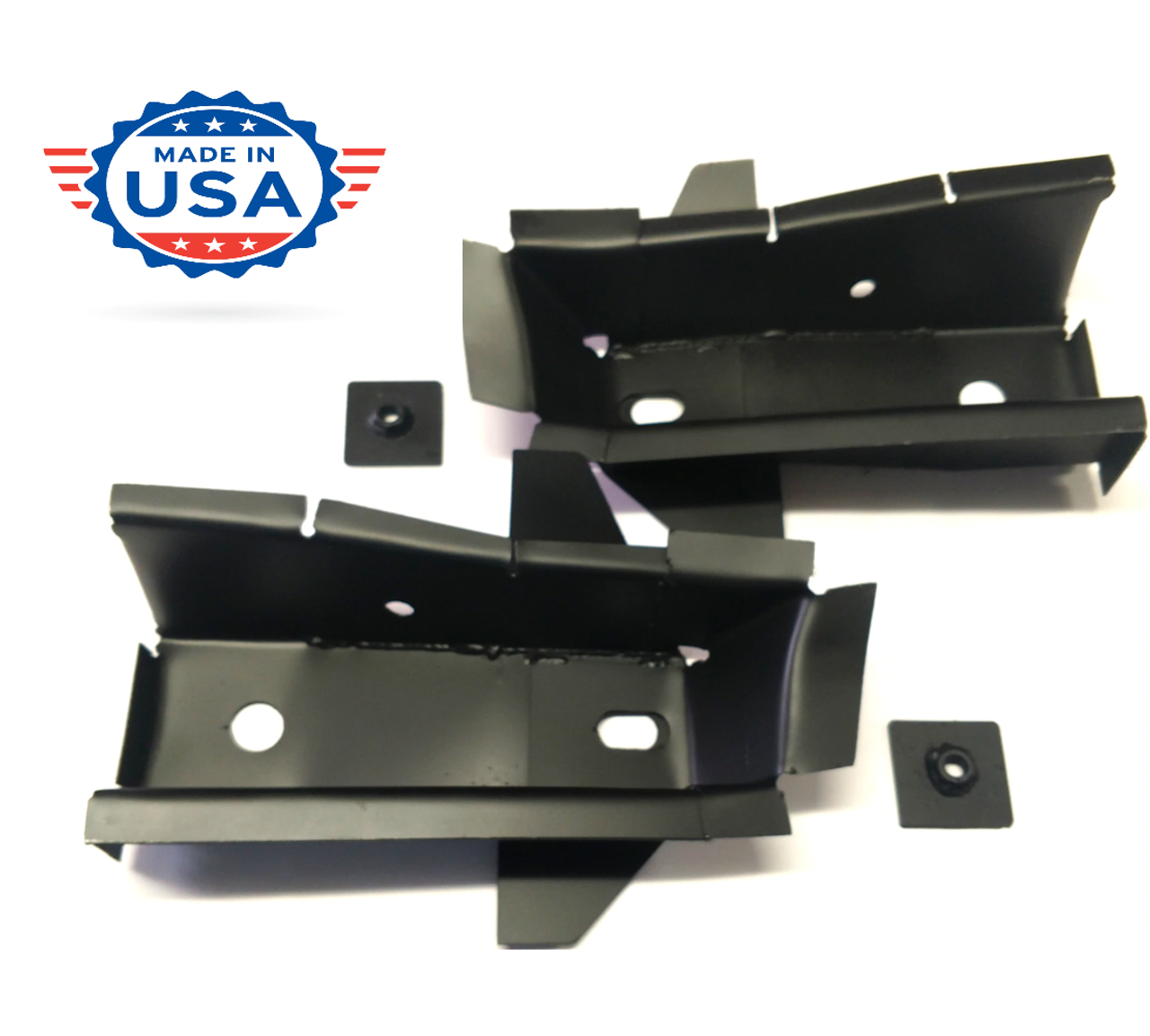 1972-1993 Dodge Ram Steel Front Cab Mounts With Nutplates Sold As A Pair