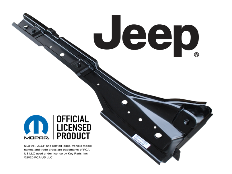 Rh 1997-2006 Wrangler Tj Complete Floor Brace / Torque Box