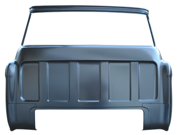 1955-1959 Chevy & Gmc Full Rear Outer Cab Panel (Large Back Glass)