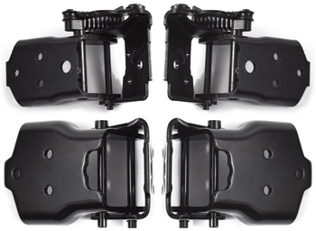 1970-1981 Camaro & Firebird Upper And Lower Door Hinges 4 Piece Set