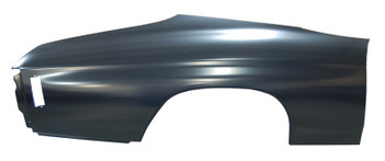 Rh -1970-1972 Chevelle & Malibu Rear Quarter Skin (Without Door Jamb)