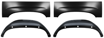 1999-2006 Chevy & Gmc Pickup Rear Wheel Arch & Outer Wheel Houses (4 Piece Kit)