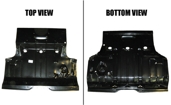 1964-1965 Chevelle Complete Trunk Floor-With Braces
