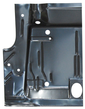 Lh - 1971-1974 Barracuda Trunk Floor Half