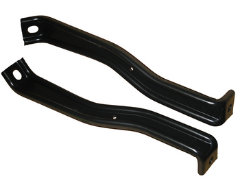 1957 Chevy Rear Bumper End Diagonal Braces (Sold As A Pair)