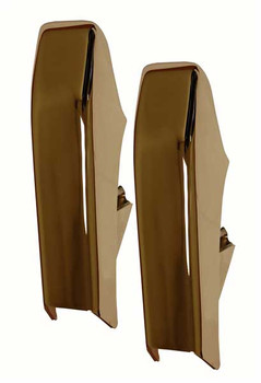 1970-1972 Dodge Challenger Rear Chrome Bumper Guards (Sold As A Pair)