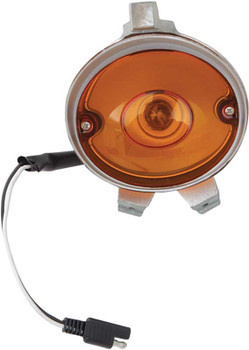 Rh - 1970-1974 Challenger & 70 Charger Amber Park Lamp Assembly