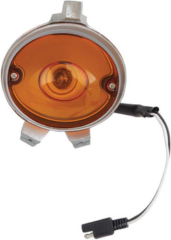 Lh - 1970-1974 Challenger & 70 Charger Amber Parking Lamp Assembly