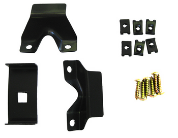 1966-1967 Chevelle & Elcamino Console Bracket Set (Manual Transmission)