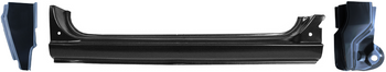 Rh -1967-1972 Chevy & Gmc Truck Oe Style Full Outer Rocker Panel And Door Pillar Repair Kit