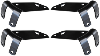 1955 Chevy Front And Rear Center Bumper Brackets (Sold As A 4 Pc Set)