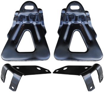 1955 Chevy Front Bumper Brackets (Sold As A 4Pc Set)