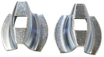 1955 Chevy Bel Air Rear Bumper End To Body Bell Spacers (Sold As A Pair)