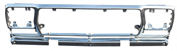 1978-1979 Ford F100 F150 F250 & Bronco Grille Shell - Chrome Steel