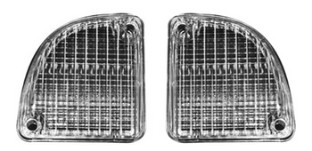 1967-1972 Chevy And Gmc Fleetside Pickup Back Up Lens Set (Sold As A Pair)