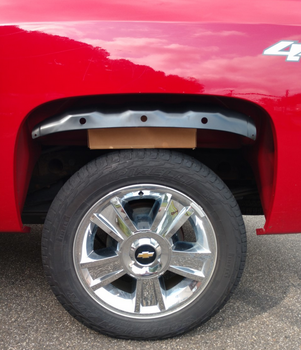 Lh - 2007-2013 Chevy Silverado Upper Rear Wheelarch & Outer Wheelhouse Set