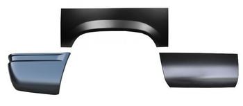 Rh - 1992-1999 Blazer / Tahoe / Yukon Rear Quarter Panel Sections (2 Door Models)