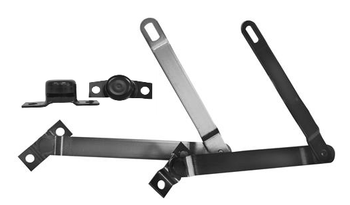 1964-1972 Ford Pickup Styleside Tailgate EDP Coated Steel Hinge Set (4 piece)