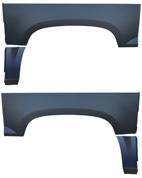 2007-2013 Avalanche Cadillac Escalade EXT Upper Rear Wheelarch And Lower Front Section Set