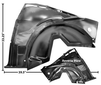 Lh 1975-1981 Camaro & Firebird Inner Quarter Structure