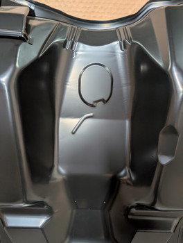 1973-1987 Chevy & Gmc Pickup Complete One Piece Cab Floor (4wd With High Hump)