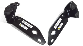 1956 Chevy Rear Center Bumper Brackets (Sold As A Pair)