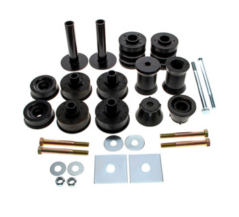 Complete Body Mounting Kit - Cab & Radiator Mounts - 73-80 Chevy GMC 4WD 1/2 & 3/4 Ton Truck - Standard Cab