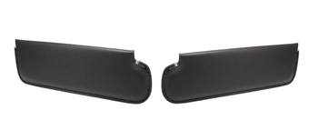 1967-1972 Chevy & Gmc Truck Sunvisor Pad without bracket - Black - LH & RH Sold as PAIR