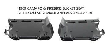 1969 Camaro Firebird Seat Frame Floor Supports Coupe & Convertible