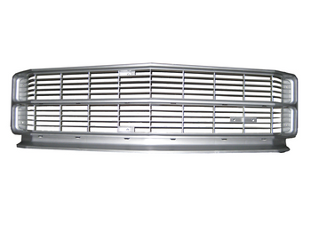 1971 Chevelle & Elcamino Grille-Silver (Except Ss)