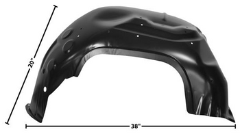 Rh - 1970-1981 Firebird & Trans Am Steel Front Inner Fender