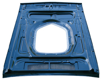 1970-1974 Challenger Steel Shaker Hood (Without Pin Holes)