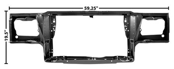 1982-1988 Malibu / Elcamino / Caballero / Monte Carlo / Grand Prix Radiator Support