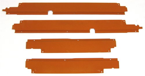 1956-1957 Chevy Bel Air 4 Door Hardtop Rocker Panel Top Cover Set