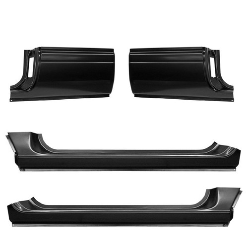 1994-2001 Dodge Ram Outer Rocker Panel & Cab Corner 4 Piece Set (2 Door Extended Cab)