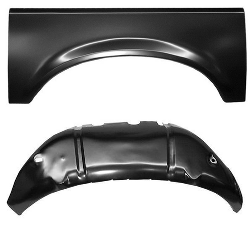 Lh -1987-1998 Ford Pickup & Bronco Upper Rear Wheelarch & Outer Wheelhouse