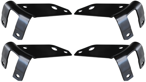 1955 Chevy Bel Air Front And Rear Center Bumper Brackets (Sold As A 4 Pc Set)