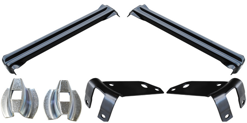 1955 Chevy Bel Air Rear Bumper Bracket Set (6 Piece Set)