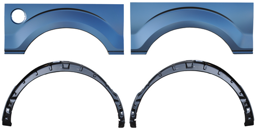 2009-2014 Ford F150 Rear Upper Wheelarch & Wheelhouse  Set W/O Mldg Holes