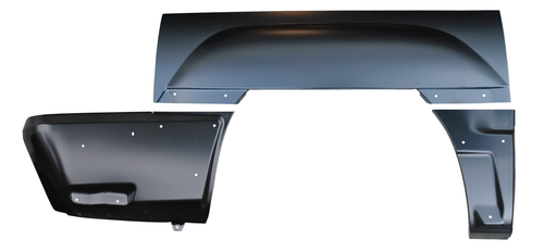 Rh - 2002-2006 Chevy Avalanche Rear Quarter Repair Sections (With Side Body Cladding) Rh - 2002-2006 Chevy Avalanche Rear Quarter Repair Sections (With Side Body Cladding)