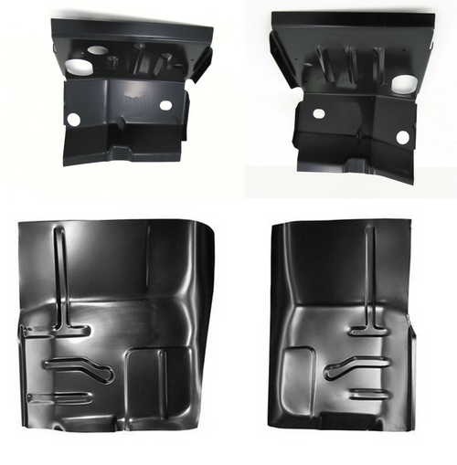 1980-96 And 97-98 f250hd f350 Ford Pickup Bronco Front Floor Front Cab Mount Set