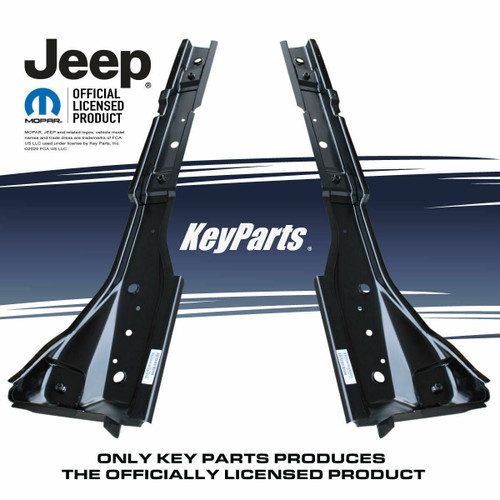 Lh Rh 1997-2006 Wrangler Tj Complete Floor Brace / Torque Box Set