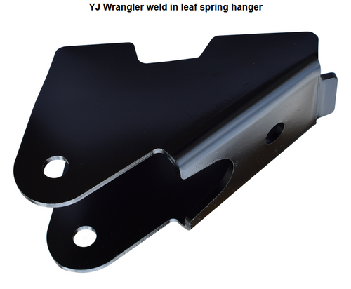 1987-1995 Jeep Wrangler YJ Leaf Spring Hanger Brackets Sold As Each