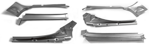 Lh Rh 1970-1981 Camaro Firebird Windshield A-Pillar 6 Piece Repair Kit