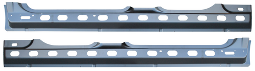 Lh Rh 2002-2008 Dodge Ram Pickup Center Rocker Panel Supports (4 Door Quad Cab)