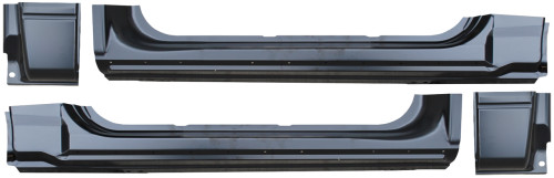 Lh Rh -2009-2014 Ford Pickup F150 Outer Inner Rocker Panels Cab Corners (2 Dr Standard Cab)