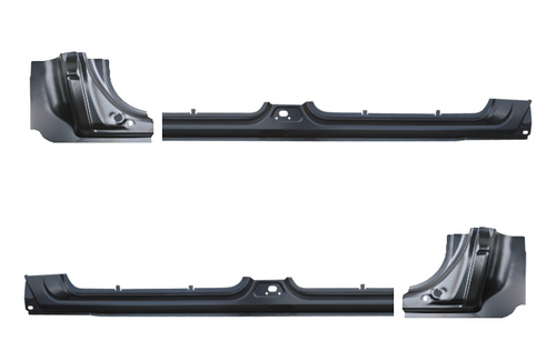 Lh Rh 2000-2004 Dodge Dakota Outer Rocker Panels Cab Corners 4 Door Crew Cab