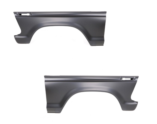 1973-1979 Ford Pickup & 1978-79 Bronco Steel Front Fender SET Pair
