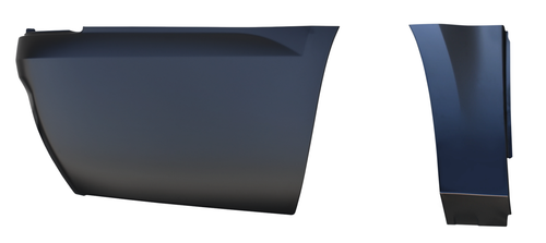 Rh 2007-2013 Avalanche Cadillac Escalade EXT Rear Quarter Lower Front/Rear Sections
